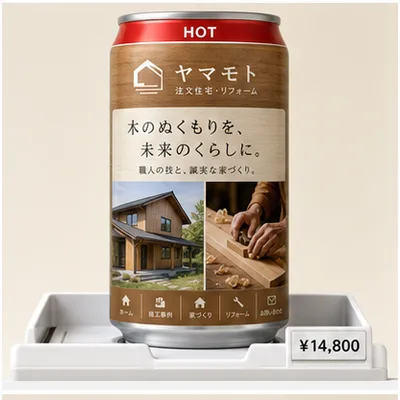 飛騨高山 木工務店 ヤマモト（工務店）のイメージ缶