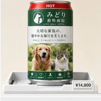八ヶ岳 どうぶつクリニック みどり（動物病院）のイメージ缶