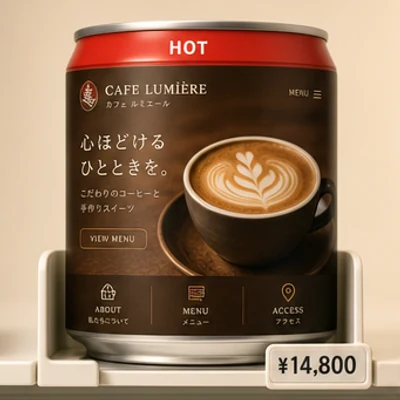 カフェ・飲食店の商品サンプル